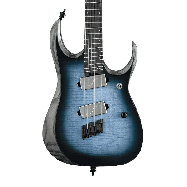 [Discontinued] Ibanez RGD61ALMS-CLL Axion Label Layered Ash & Nyatoh body Electric Guitar Cerulean Blue Burst Low Gloss (RGD61ALMS CLL)