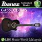 Ibanez GA35TCE-DVS Thinline Cutaway Body Classical Guitar With Equalizer Dark Violin Sunburst High Gloss (GA35TCE DVS)