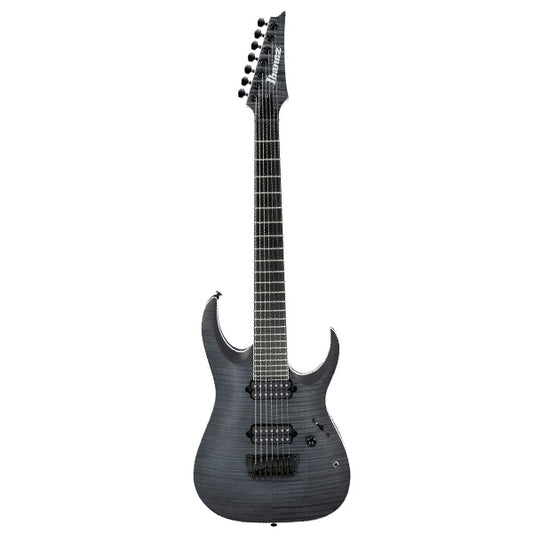 [Discontinued] Ibanez RGAIX7FM-TGF Iron Label Mahogany Body Electric guitar Transparent Gray Flat (Ibanez RGAIX7FM TGF)