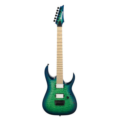 [Discontinued] Ibanez RGAIX6MQM-SRB Iron Label Solid Body Electric Guitar Surreal Blue Burst (RGAIX6MQM SRB)