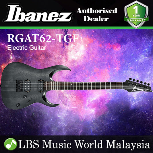 [Discontinued] Ibanez RGAT62-TGF Meranti Wing Body Electric Guitar Transparent Gray Flat (RGAT62 TGF)