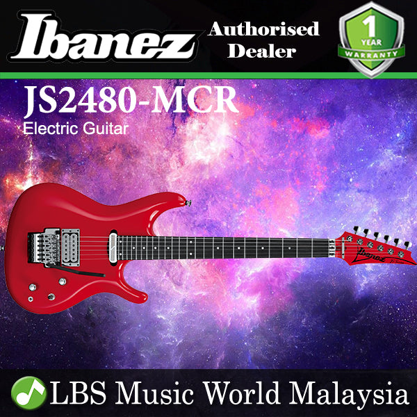 [Not Available] Ibanez JS2480-MCR Joe Satriani Signature Solid Body Basswood Electric Guitar Muscle Car Red ( JS2480 MCR)