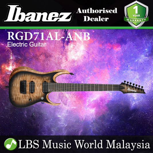 [Discontinued] Ibanez RGD71AL-ANB 7 String Electric Guitar Antique Brown Stained Burst (RGD71AL ANB)