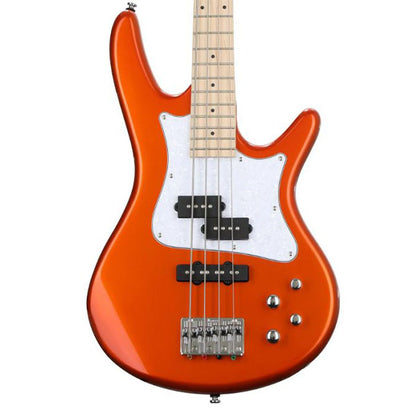 Ibanez SRMD200-ROM Standard Poplar Body 4 String Electric Bass Guitar Roadster Orange Metallic (SRMD200 ROM)