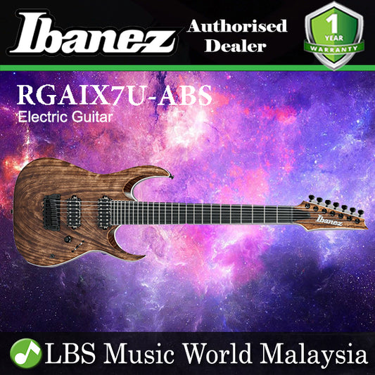 [Discontinued] Ibanez RGAIX7U-ABS Iron Label & 7 String Electric Guitar Antique Brown Stained ( RGAIX7U ABS)