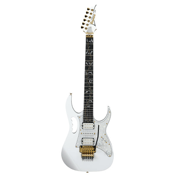 Ibanez JEM7VP-WH Alder Body Steve Vai Signature Electric Guitar White (JEM7VP WH)