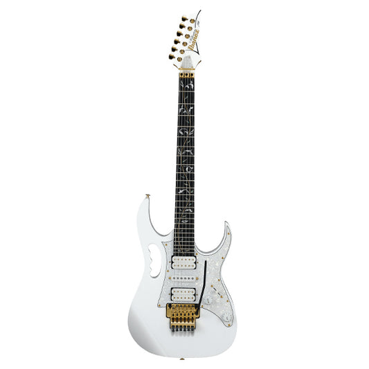 Ibanez JEM7VP-WH Alder Body Steve Vai Signature Electric Guitar White (JEM7VP WH)