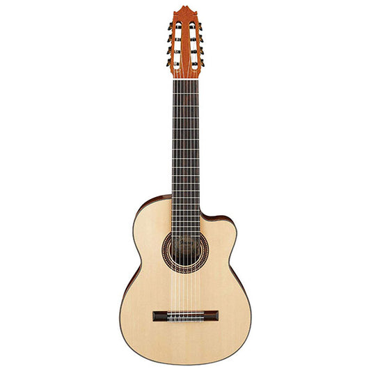[Discontinued] Ibanez G208CWC-NT 8 String Cutaway Classical body Acoustic Guitar Natural High Gloss (G208CWC NT)