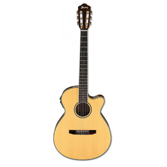 [Discontinued] Ibanez AEG10NII-NT Nylon String Acoustic Classical Guitar Natural High Gloss (AEG10NII-NT)