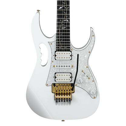 Ibanez JEM7VP-WH Alder Body Steve Vai Signature Electric Guitar White (JEM7VP WH)