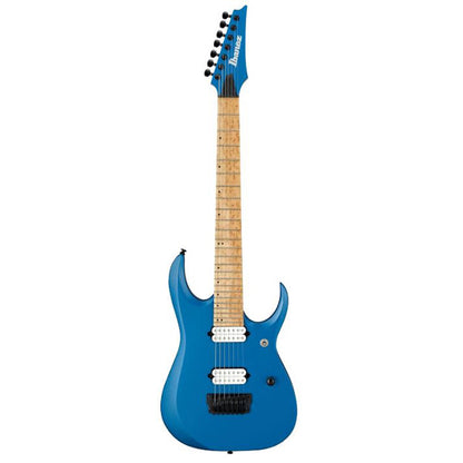 [Discontinued] Ibanez RGDIR7M-LBM 7 String Electric Guitar Cutaway Nyatoh Body Laser Blue Matte (RGDIR7M LBM)