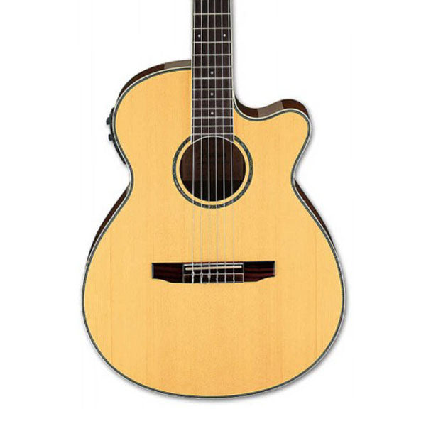 [Discontinued] Ibanez AEG10NII-NT Nylon String Acoustic Classical Guitar Natural High Gloss (AEG10NII-NT)
