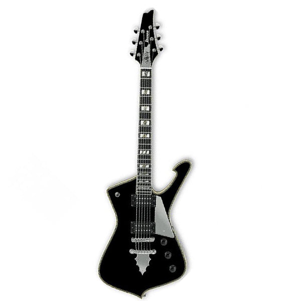 Ibanez PS120-BK Paul Stanley Maple Top Mahogany Body Electric Guitar Black (PS120 BK)