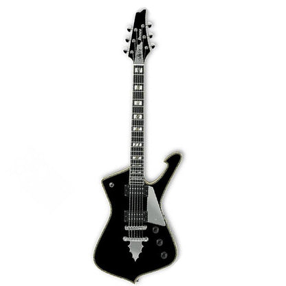 Ibanez PS120-BK Paul Stanley Maple Top Mahogany Body Electric Guitar Black (PS120 BK)