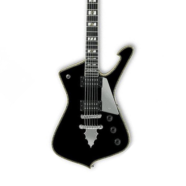 Ibanez PS120-BK Paul Stanley Maple Top Mahogany Body Electric Guitar Black (PS120 BK)