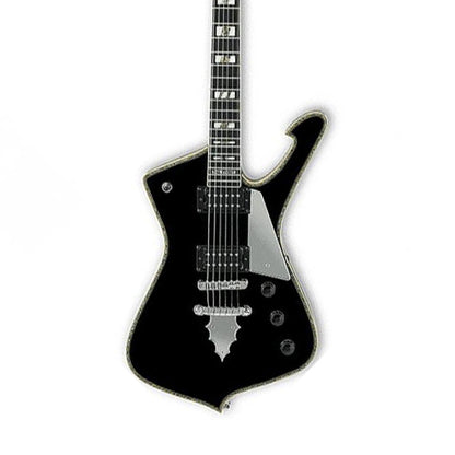 Ibanez PS120-BK Paul Stanley Maple Top Mahogany Body Electric Guitar Black (PS120 BK)