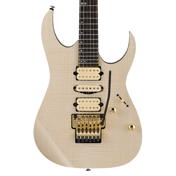 [Discontinued] Ibanez RG1070FM-NTL Premium African Mahogany Body Electric Guitar Natural Low Gloss (RG1070FM NTL)