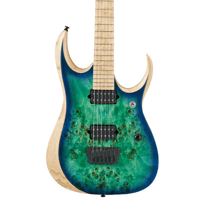 [Discontinued] Ibanez RGDIX6MPB-SBB  Ash Body ElecTric Gutar Surreal Blue Burst (RGDIX6MPB SBB)