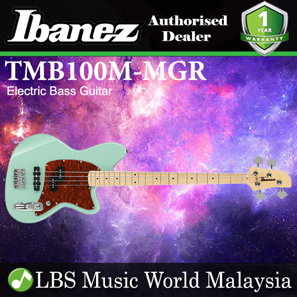 [Discontinued] Ibanez TMB100M-MGR Polar Body Talman Electric Bass Guitar Mint Green (TMB100M MGR)