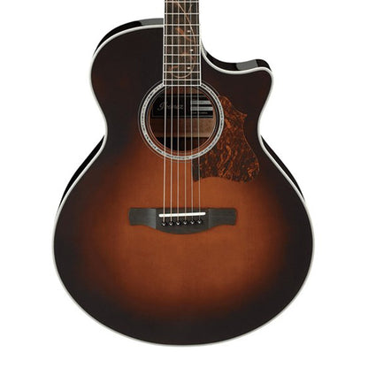 [Discontinued] Ibanez AE205-BS AE Body Solid Top Acoustic Guitar Brown Sunburst High Gloss (AE205)