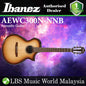 [Discontinued] Ibanez AEWC300N-NNB AEWC Body Solid Top Acoustic Guitar Natural Browned Burst High Gloss (AEWC300N)