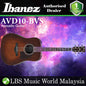 [Discontinued] Ibanez AVD10-BVS Dreadnought Body Thermo Aged Top Acoustic Guitar Brown Violin Sunburst (AVD10)