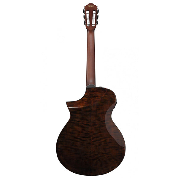 [Discontinued] Ibanez AEWC300N-NNB AEWC Body Solid Top Acoustic Guitar Natural Browned Burst High Gloss (AEWC300N)