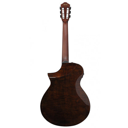 [Discontinued] Ibanez AEWC300N-NNB AEWC Body Solid Top Acoustic Guitar Natural Browned Burst High Gloss (AEWC300N)