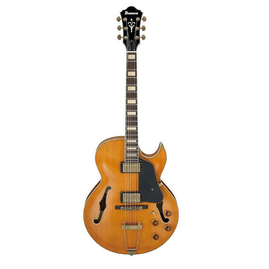 [Discontinued] Ibanez AKJV90D Hollow Body Spruce Top Dark Amber Low Gloss Electric Guitar (AKJV90D)