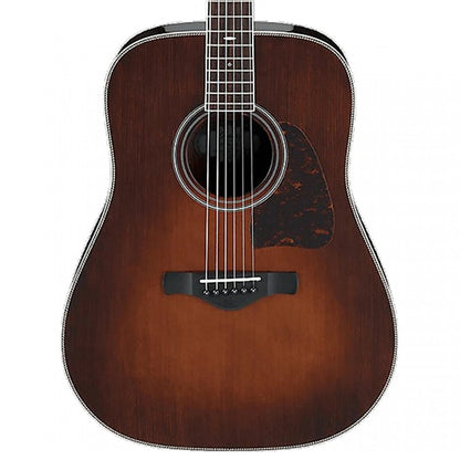 [Discontinued] Ibanez AVD10-BVS Dreadnought Body Thermo Aged Top Acoustic Guitar Brown Violin Sunburst (AVD10)