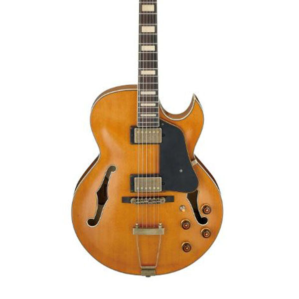 [Discontinued] Ibanez AKJV90D Hollow Body Spruce Top Dark Amber Low Gloss Electric Guitar (AKJV90D)