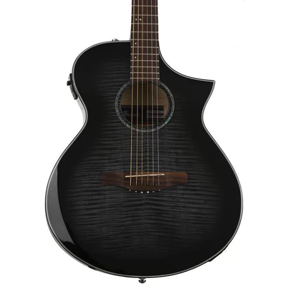 Ibanez AEWC400-TKS AEWC Body Solid Top Acoustic Electric&nbsp; Guitar Transparent Black Sunburst High Gloss (AEWC400)