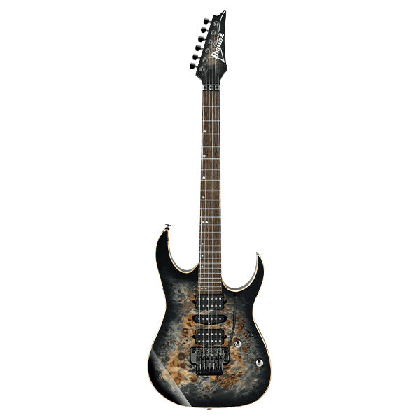 [Discontinued] Ibanez RG1070PBZ-CKB Premium American Basswood Body Electric Guitar Charcoal Black Burst (RG1070PBZ CKB)