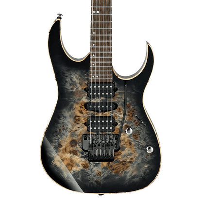 [Discontinued] Ibanez RG1070PBZ-CKB Premium American Basswood Body Electric Guitar Charcoal Black Burst (RG1070PBZ CKB)