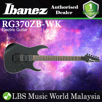 Ibanez RG370ZB-WK Standard Meranti Body Electric Guitar Weathered Black ( RG370ZB WK)
