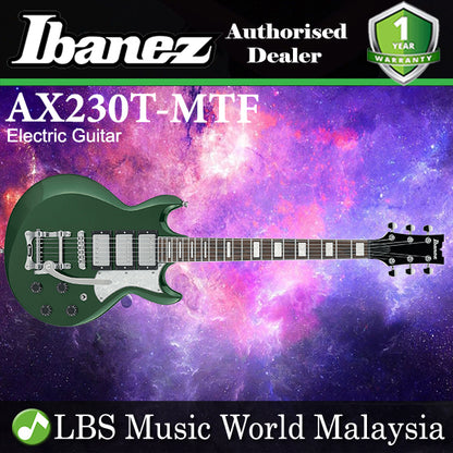 [Discontinued] Ibanez AX230T-MTF Poplar Body with Tremolo Electric Guitar Metallic Forest (AX230T MTF)