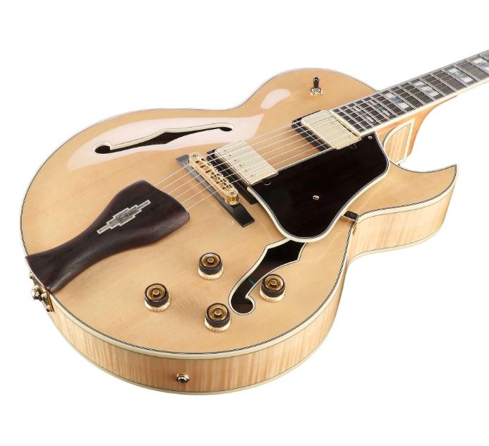 Ibanez LGB30-NT Semi Hollow Body Natural George Benson Signature Electric Guitar (LGB30)