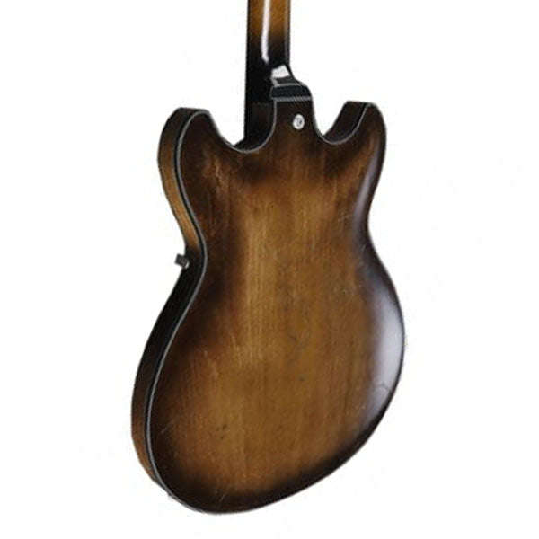 Ibanez ASV10A-TLC Artcore Hollow Body Maple Top Electric Guitar Tobacco Burst Low Gloss (ASV10A)