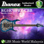 [Discontinued] Ibanez RG1070PBZ-CBB Premium American Basswood Body Eletric Guitar Cerulean Blue Burst (RG1070PBZ CBB)