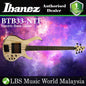 Ibanez BTB33-NTF 5 String Ash Top Mahogany Wing Body Standard Workshop Electric Bass Guitar Natural Flat (BTB33)
