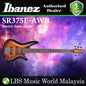 Ibanez SR375E-AWB Standard Maple Body 5 String Electric Bass Guitar Aged Whiskey Burst (SR375E AWB)