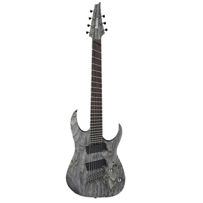 [Discontinued] Ibanez RGIF7-BKS HH Fanned Fret 7 String Electric Guitar Black Stained (RGIF7 BKS)