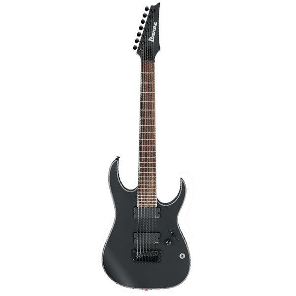 [Discontinued] Ibanez RGIR37BFE-BKF 7 String Electric Guitar Mahogany Body Black Flat (RGIR37BFE BKF)