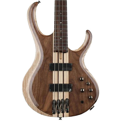 Ibanez BTB740-NTL 4 String Standard Walnut Top Electric Bass Guitar Natural Low Gloss (BTB740)