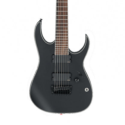[Discontinued] Ibanez RGIR37BFE-BKF 7 String Electric Guitar Mahogany Body Black Flat (RGIR37BFE BKF)