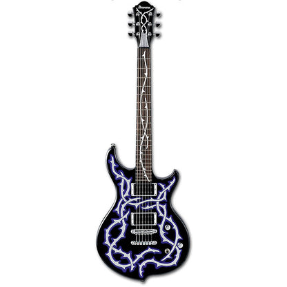 [Discontinued] Ibanez DN2011SC-BKC Sapele Body Darkstone Electric Guitar Black Custom (DN2011SC BK)