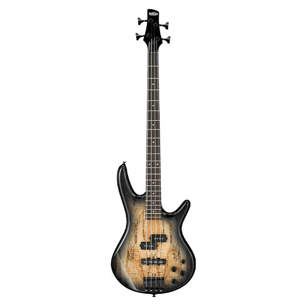 Ibanez GIO GSR200SM-NGT Standard Poplar Body with Spalted Maple Top 4 String Electric Bass Guitar Natural Grey Burst (GSR200SM)