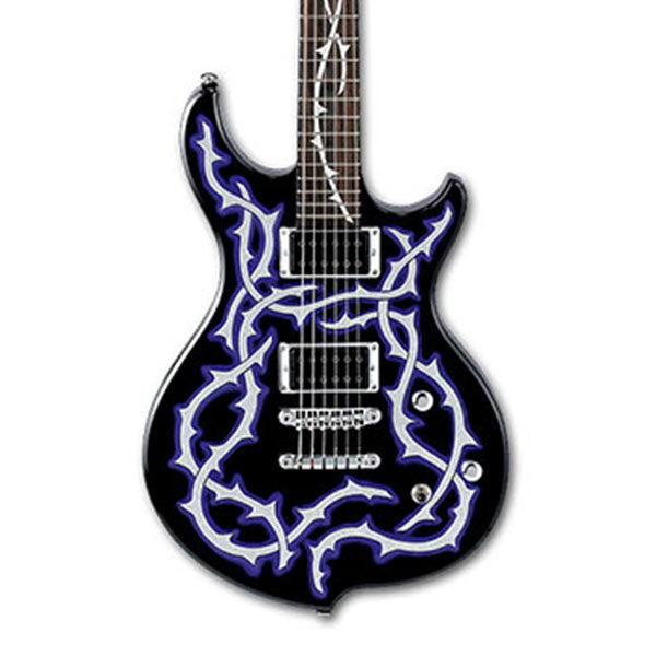 [Discontinued] Ibanez DN2011SC-BKC Sapele Body Darkstone Electric Guitar Black Custom (DN2011SC BK)