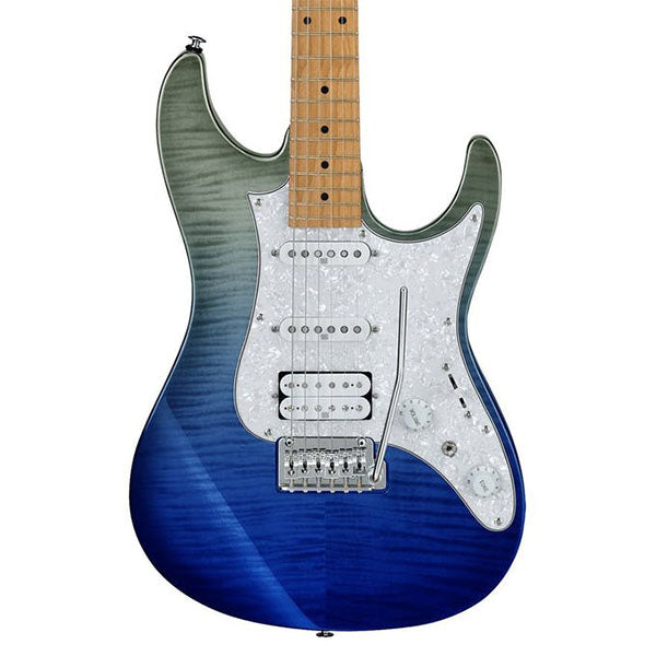 [Discontinued] Ibanez AZ224F-BIG Premium Solid American Basswood Body Electric Guitar Blue Iceberg Gradation (AZ224F BIG)