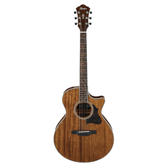 Ibanez AE245-NT AE Body Solid Top Natural High Gloss Acoustic Guitar Natural High Gloss (AE245)